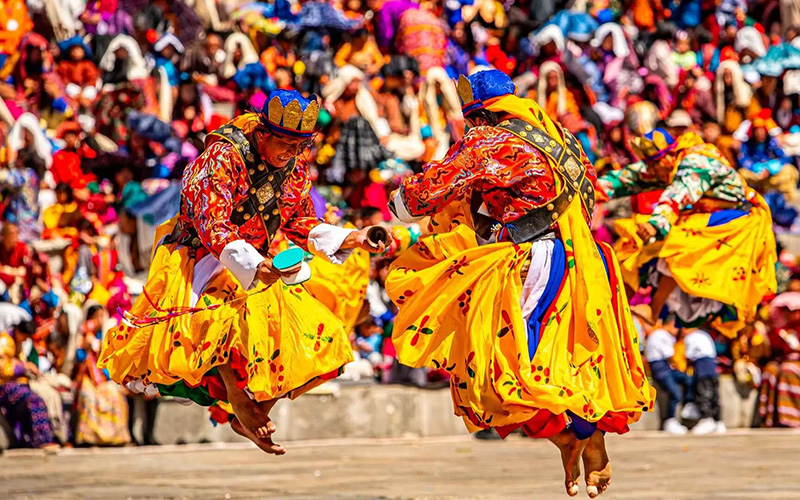 Punakha Dzong festival celebration